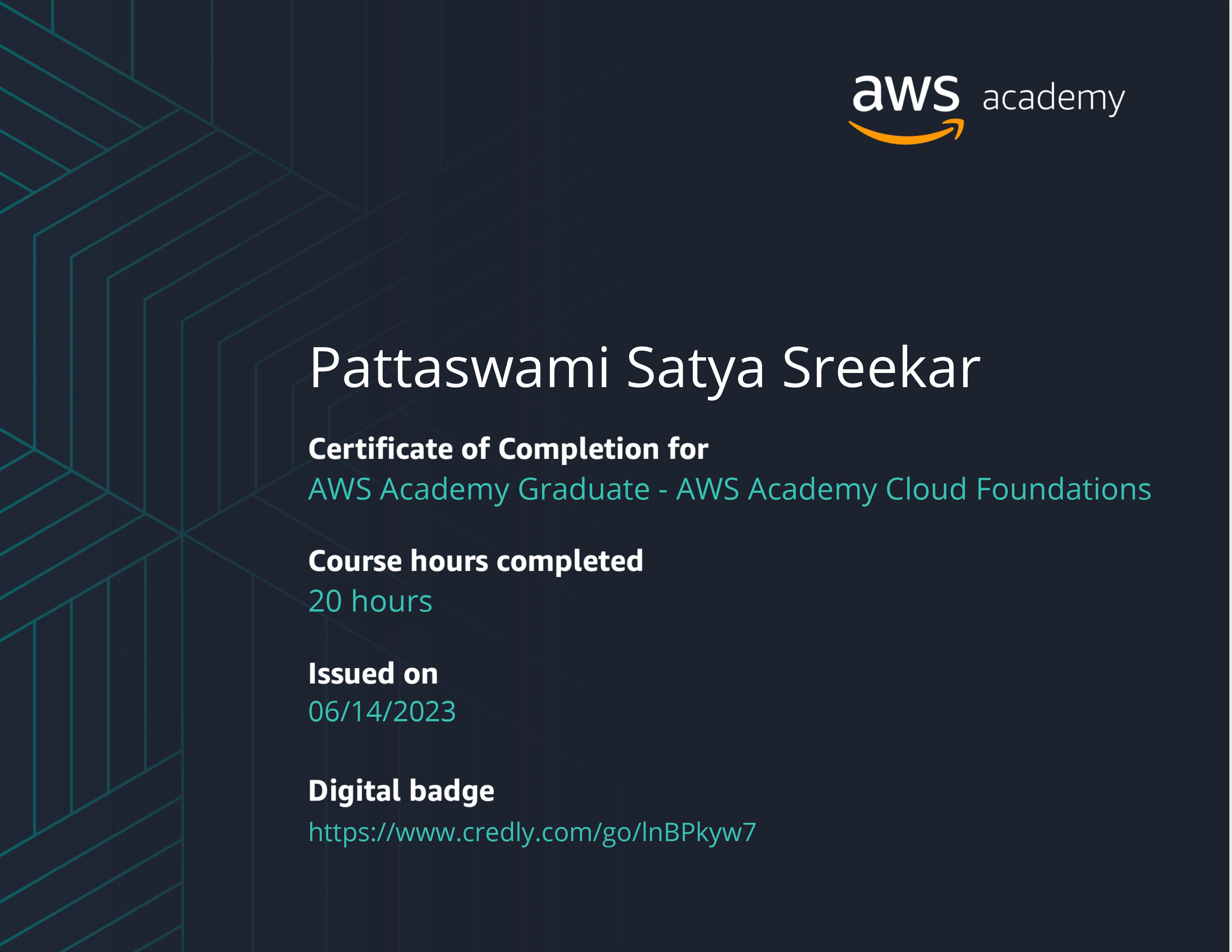 AWS Academy Cloud Foundations
